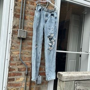 Pacsun Super Distressed Jeans